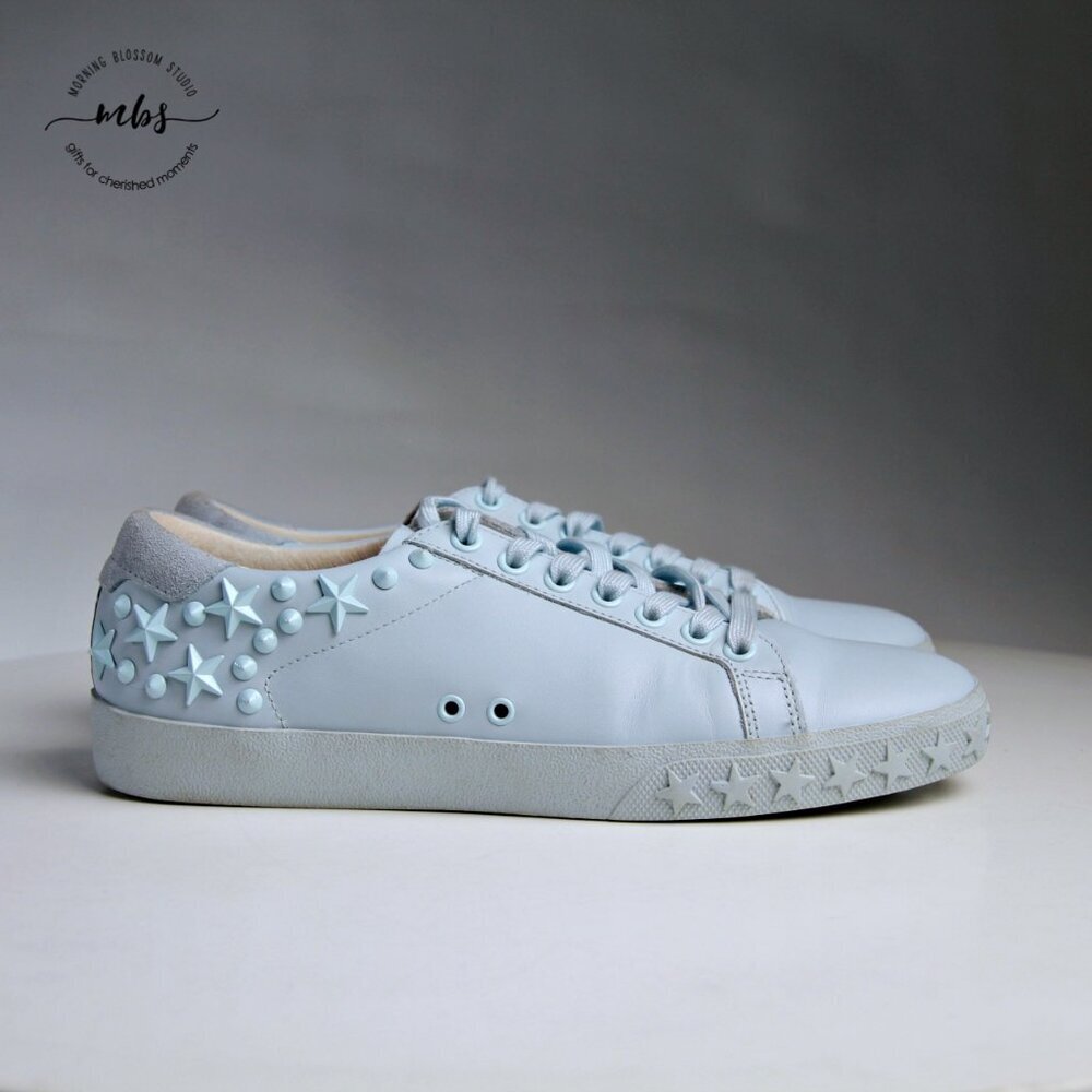 Ash Dazed Stars Studs Sneakers in Blue Women Size 9
